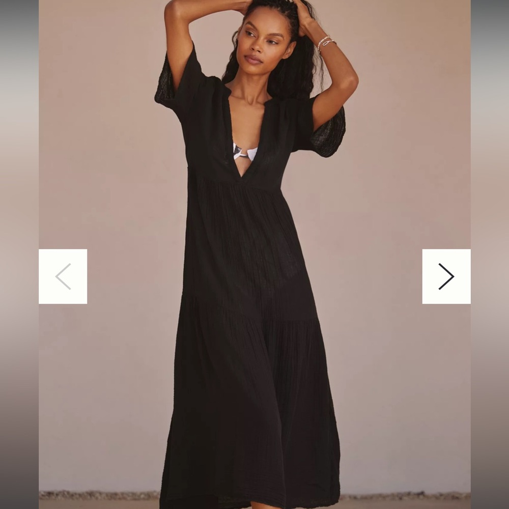 The Kallie Maxi Dress by Anthropologie – Effortlessly Chic and Breezy